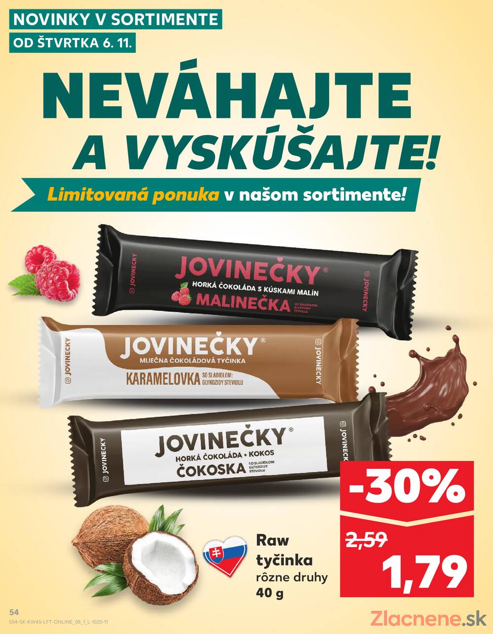 Leták Kaufland - Kaufland 6.11. - 12.11. - Kaufland Bratislava - Rača - strana 54 Leták Kaufland - Kaufland 6.11. - 12.11. - Kaufland Bratislava - Rača - strana 54