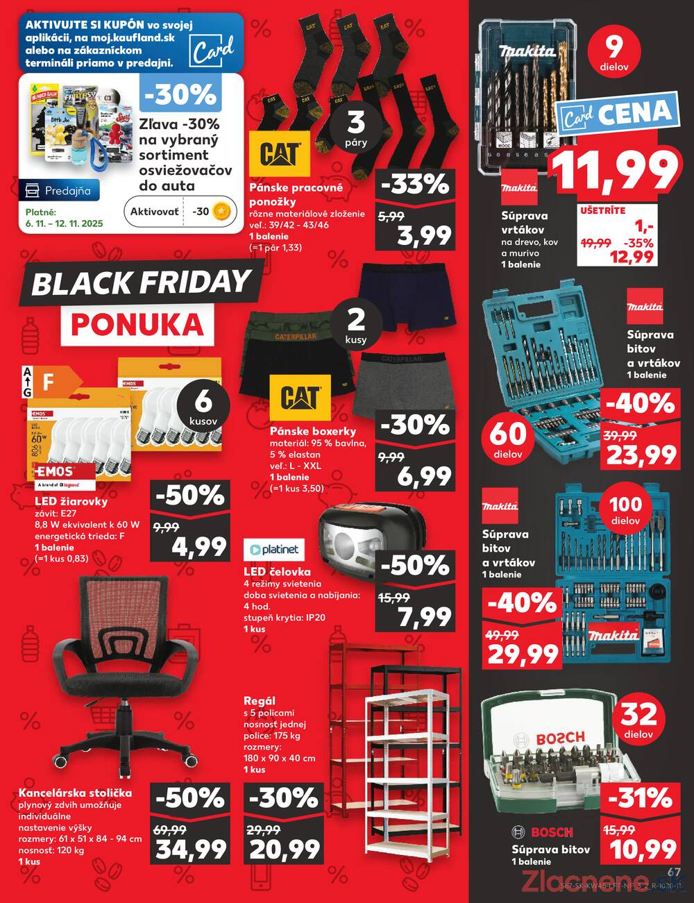 Leták Kaufland - Kaufland 6.11. - 12.11. - Kaufland Košice-Pri hati - strana 67 Leták Kaufland - Kaufland 6.11. - 12.11. - Kaufland Košice-Pri hati - strana 67