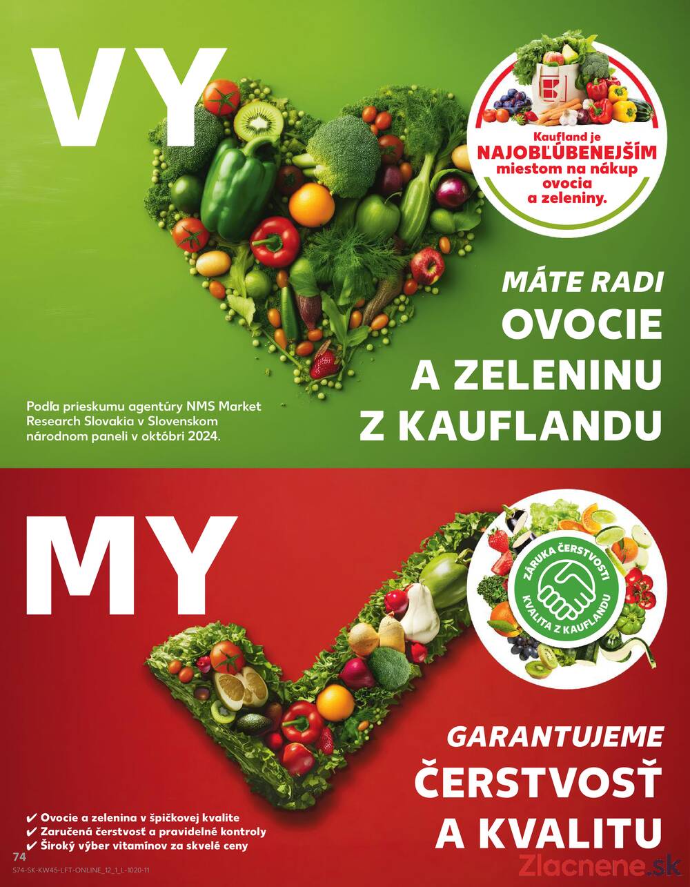 Leták Kaufland - Kaufland 6.11. - 12.11. - Kaufland Košice - Nad Jazerom - strana 74 Leták Kaufland - Kaufland 6.11. - 12.11. - Kaufland Košice - Nad Jazerom - strana 74