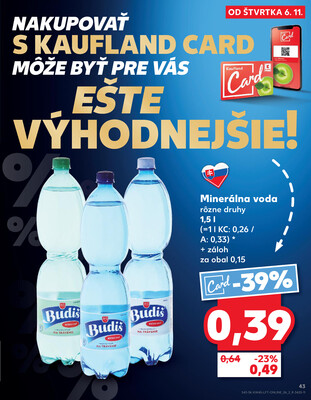 Kaufland 6.11. - 12.11. - Kaufland Šamorín-Mliečno - Krajinská cesta