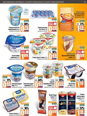 Leták COOP Jednota Slovensko
platný do 12.11.2025 - strana 17