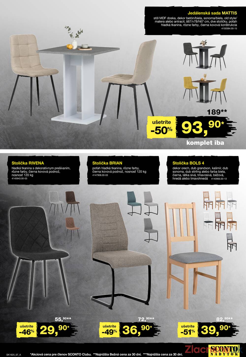 Leták SCONTO nábytok - Sconto nábytok Black Friday od 4.11. do 4.12.2025 - strana 7