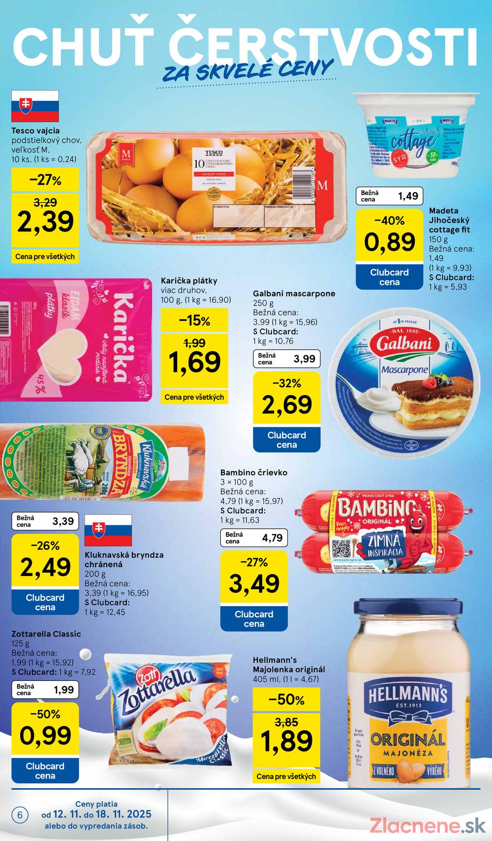 Leták Tesco - Tesco supermarkety od 12.11. do 18.11.2025 - strana 6