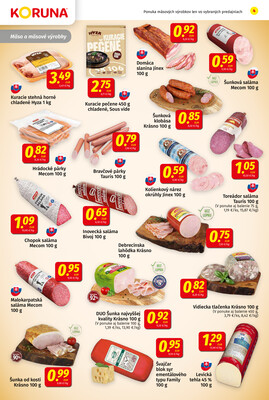 Leták KORUNA
		  platný do 19.11.2025 - strana 4