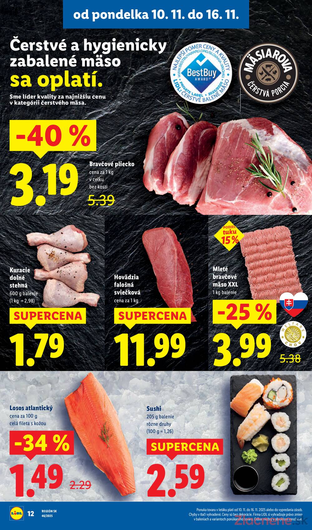 Leták Lidl
platný do 16.11.2025 - strana 16
