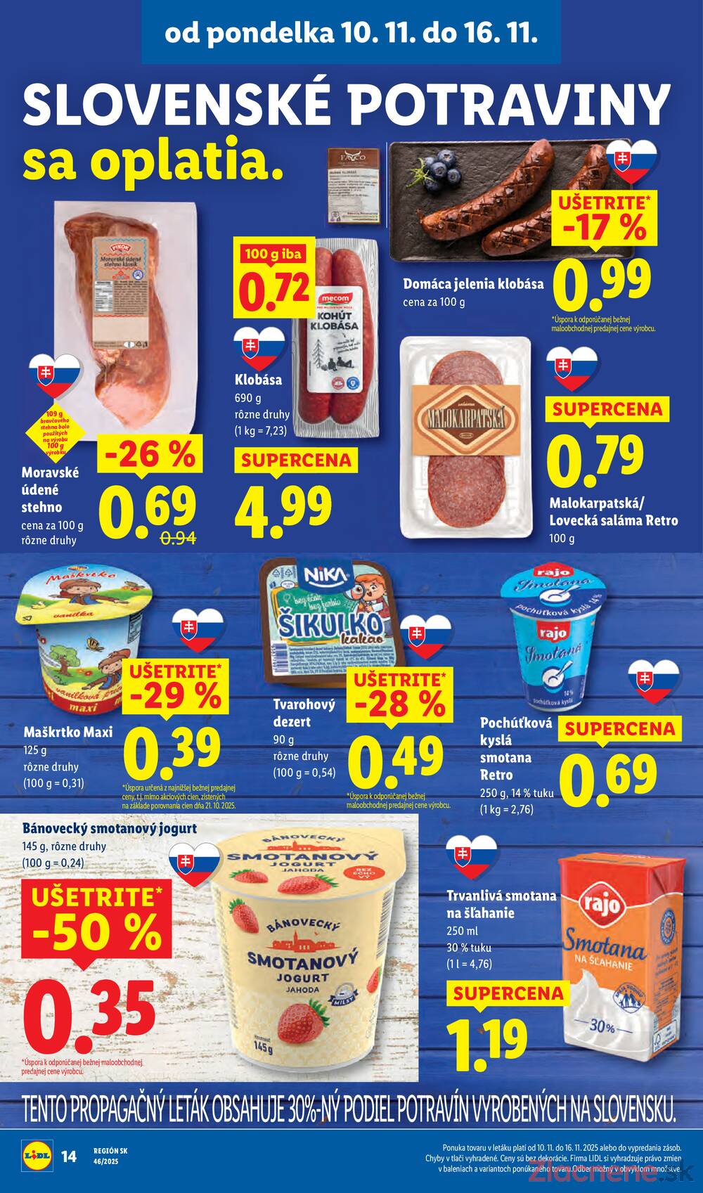 Leták Lidl
platný do 16.11.2025 - strana 20
