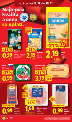 Leták Lidl
platný do 16.11.2025 - strana 76