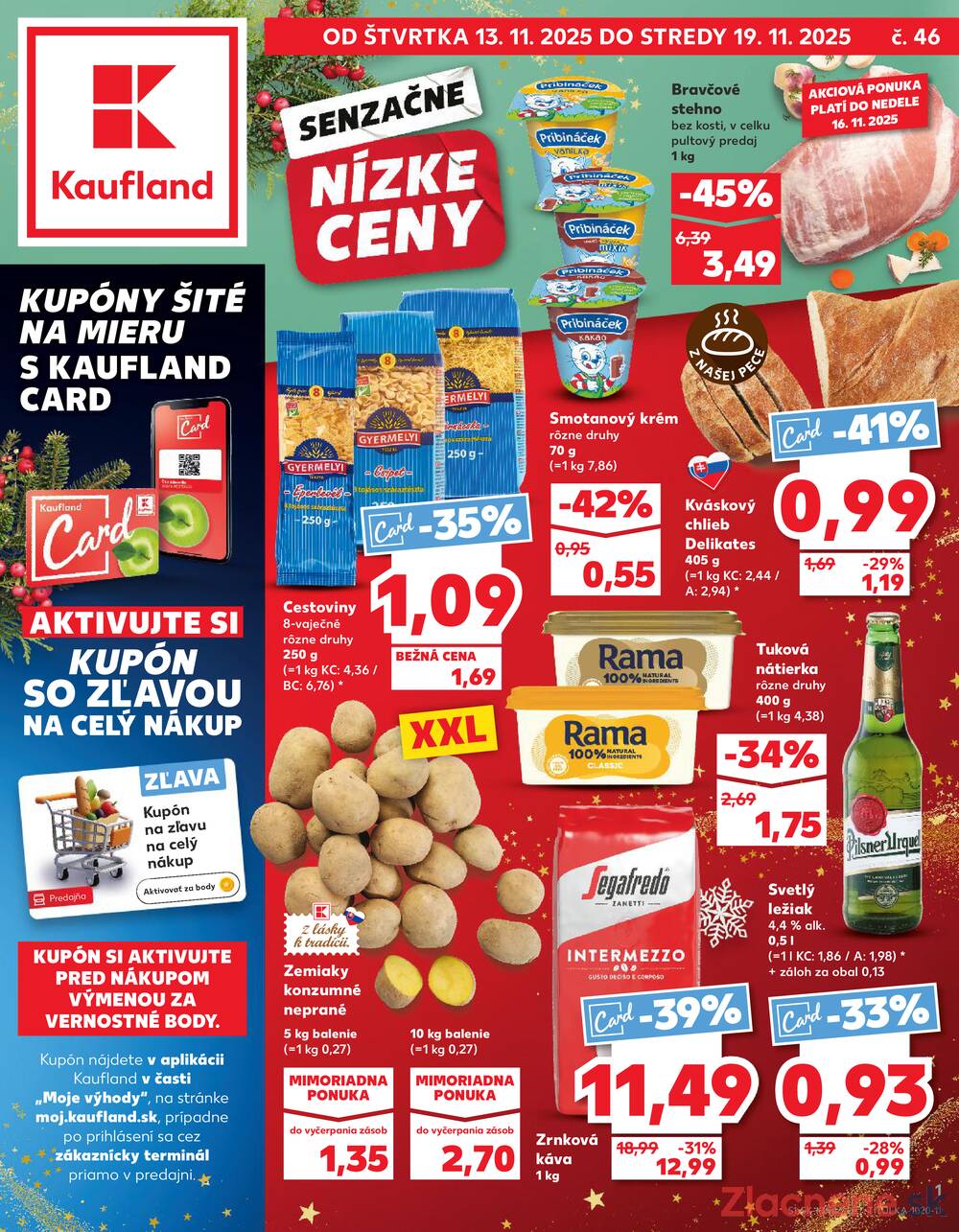 Leták Kaufland - Kaufland 13.11. - 19.11. - Kaufland Tvrdošín - strana 1