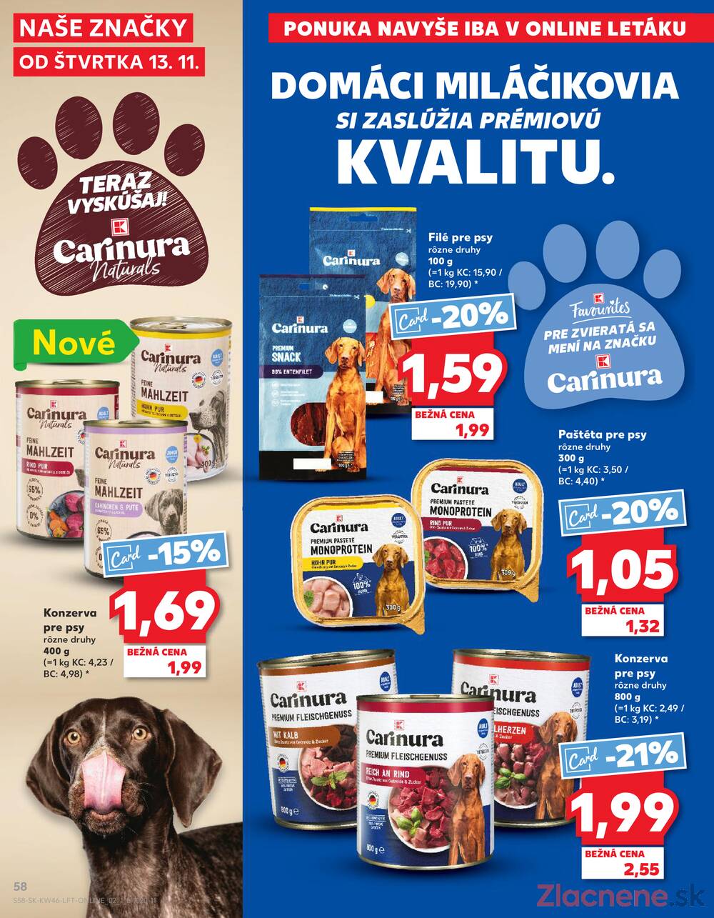 Leták Kaufland
platný do 19.11.2025 - strana 58