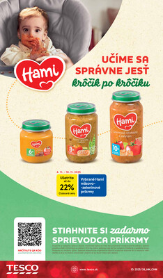 Tesco malé hypermarkety od 12.11. do 18.11.2025