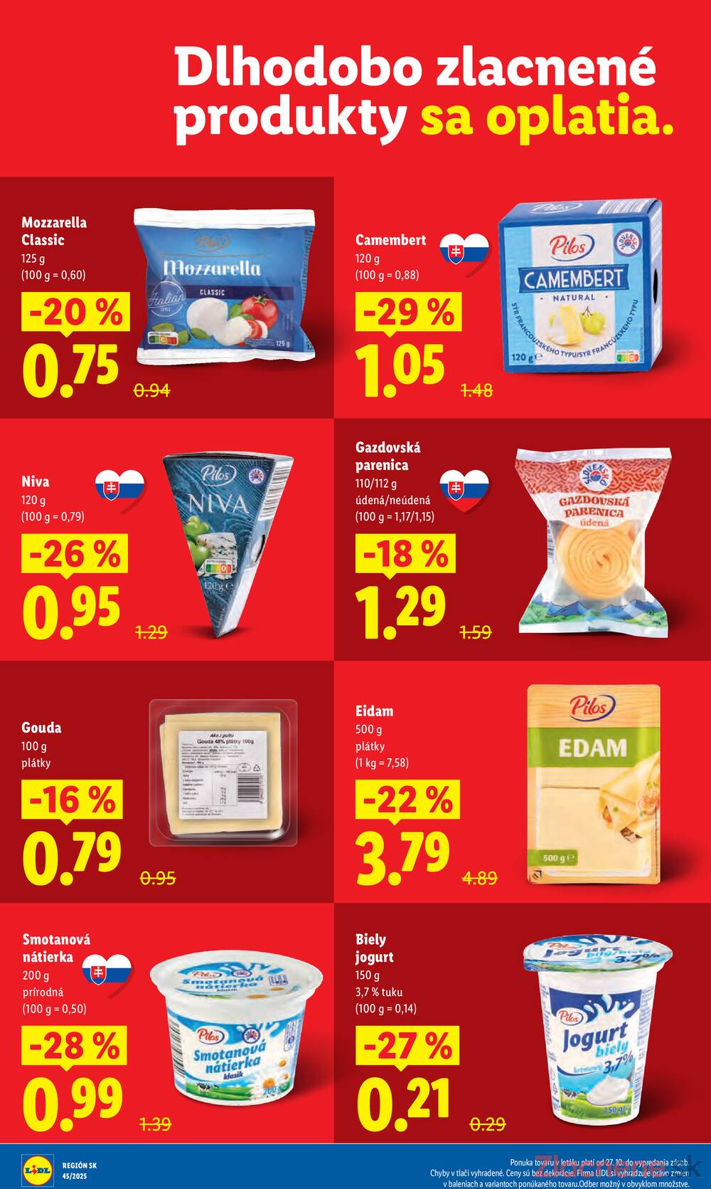Leták Lidl
platný do 16.11.2025 - strana 8