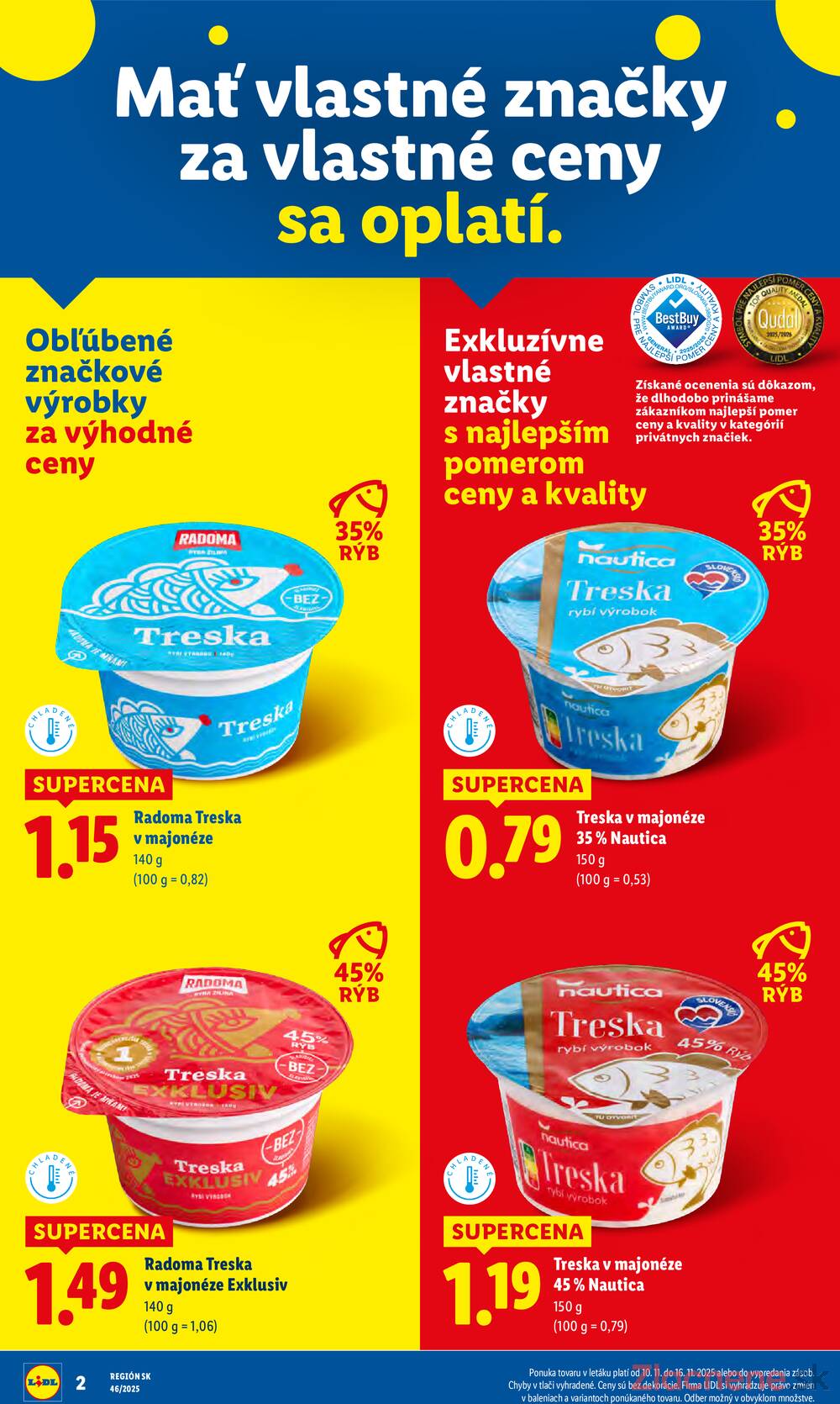 Leták Lidl
platný do 16.11.2025 - strana 73