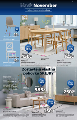 Leták Jysk
platný do 23.11.2025 - strana 7