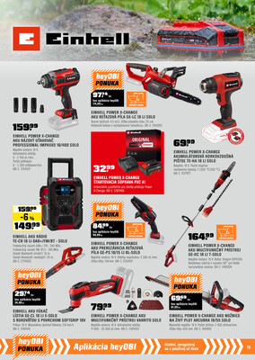 Leták OBI
platný do 30.11.2025 - strana 19