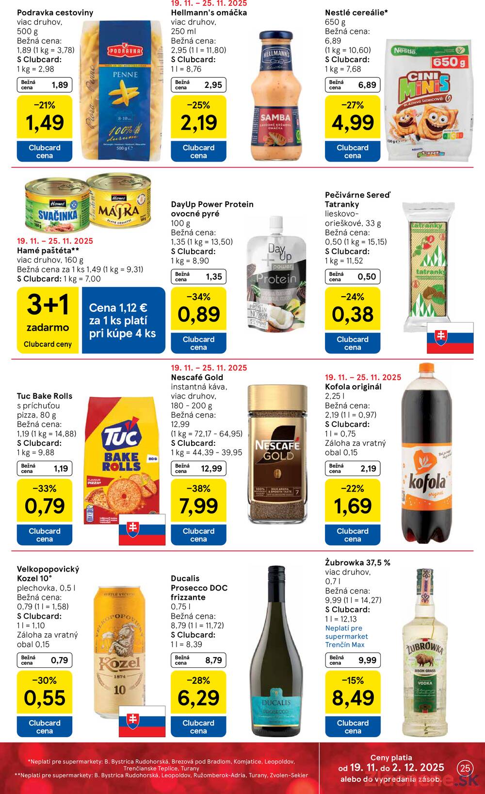 Leták Tesco
		  platný do 25.11.2025 - strana 25