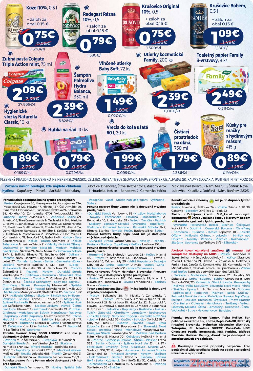 Leták MILK - AGRO
platný do 25.11.2025 - strana 11