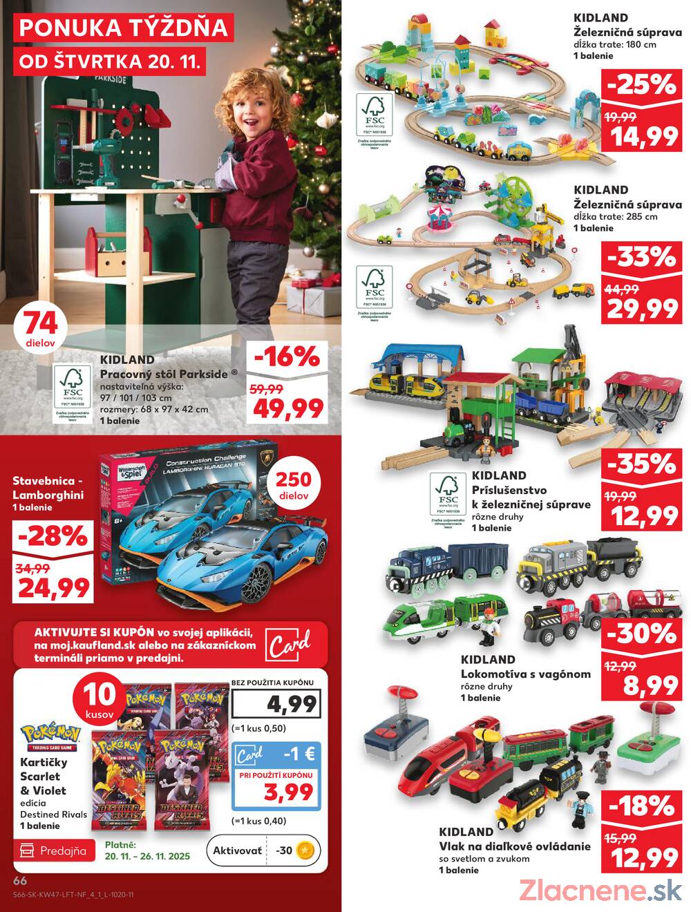 Leták Kaufland - Kaufland 20.11. - 26.11. - Kaufland Spišská Nová Ves - strana 66 Leták Kaufland - Kaufland 20.11. - 26.11. - Kaufland Spišská Nová Ves - strana 66