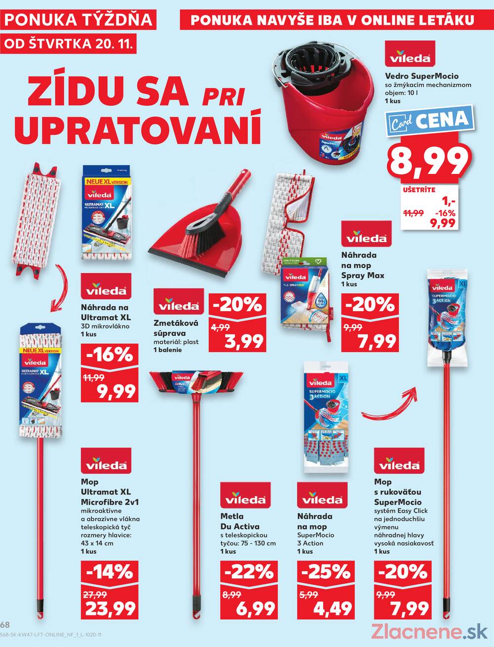 Leták Kaufland - Kaufland 20.11. - 26.11. - Kaufland Spišská Nová Ves - strana 68