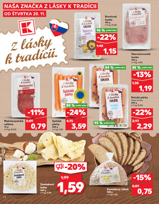 Kaufland 20.11. - 26.11. - Kaufland Spišská Nová Ves