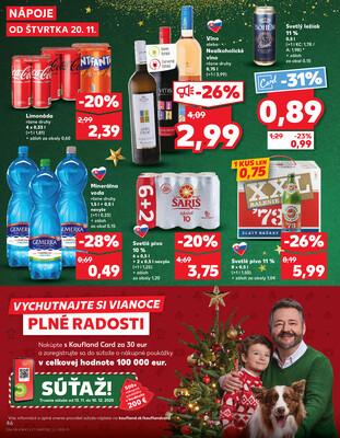 Kaufland 20.11. - 26.11. - Kaufland Spišská Nová Ves