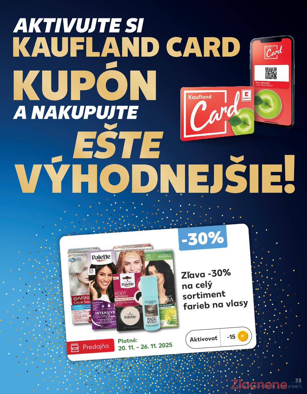 Leták Kaufland
		  platný do 26.11.2025 - strana 33