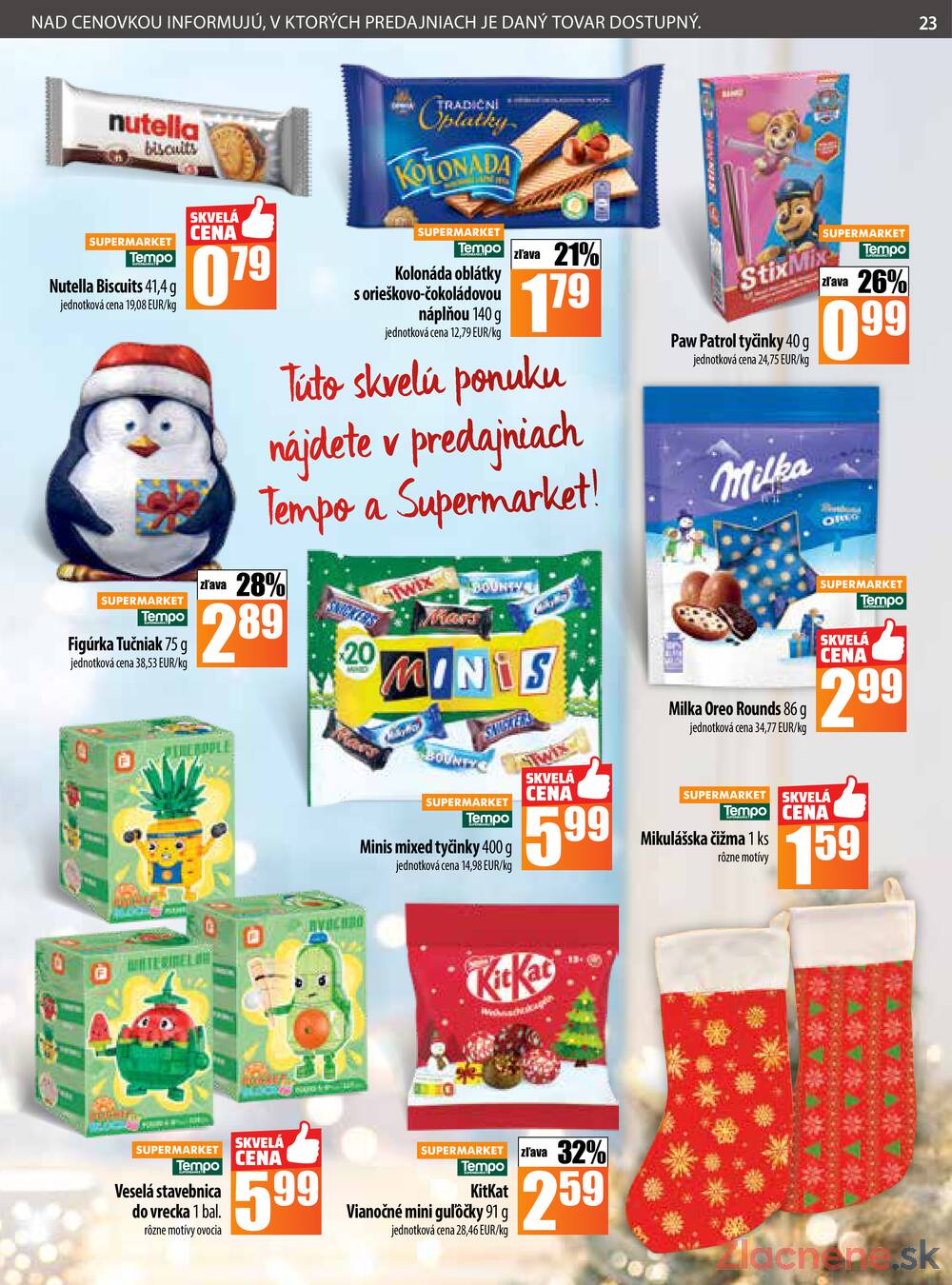 Leták COOP Jednota Slovensko
		  platný do 26.11.2025 - strana 23