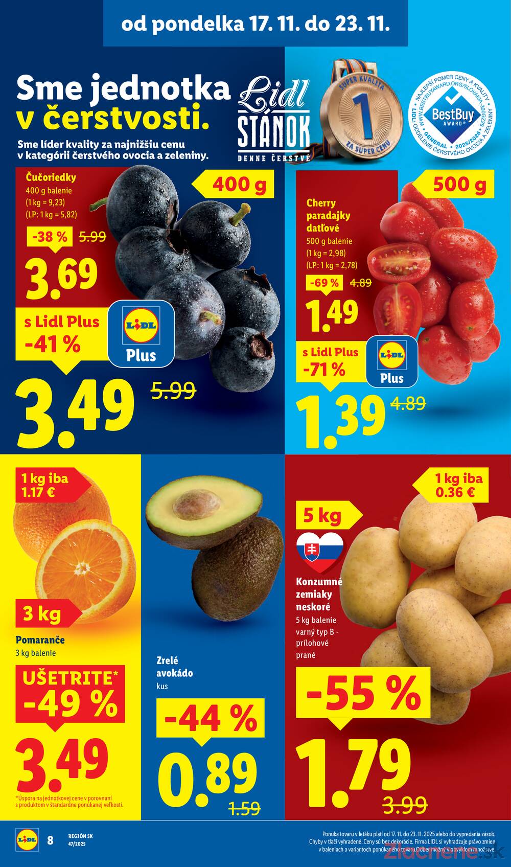 Leták Lidl
		  platný do 23.11.2025 - strana 8