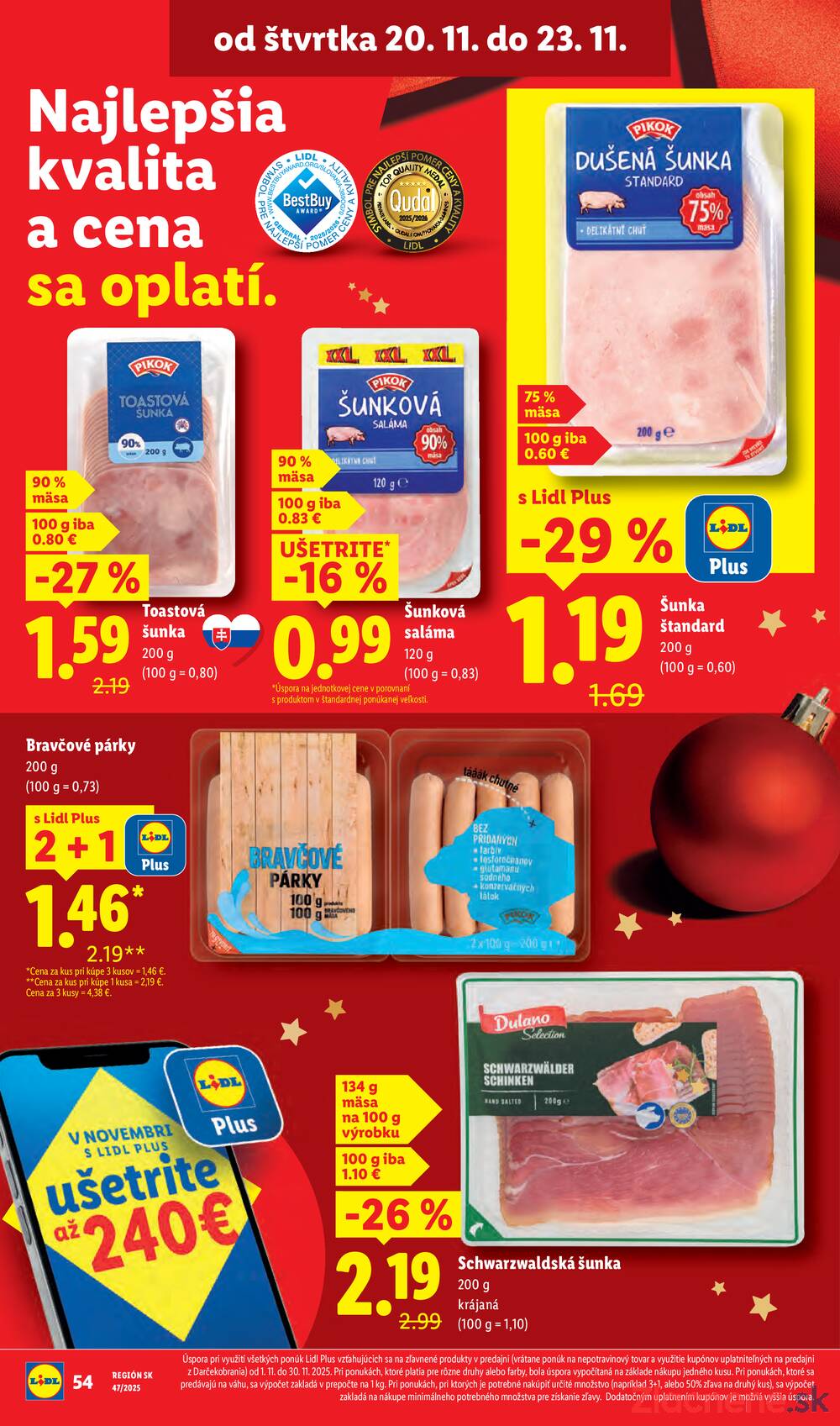 Leták Lidl
		  platný do 23.11.2025 - strana 24