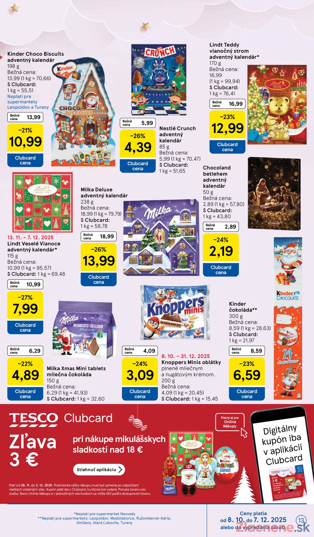Leták Tesco - Tesco supermarkety od 26.11. do 2.12.2025 - strana 13