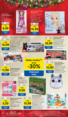 Tesco malé hypermarkety od 26.11. do 2.12.2025