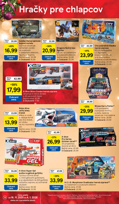 Tesco SPECIÁL velké hypermarkety  od 25.11. do 24.12.2025