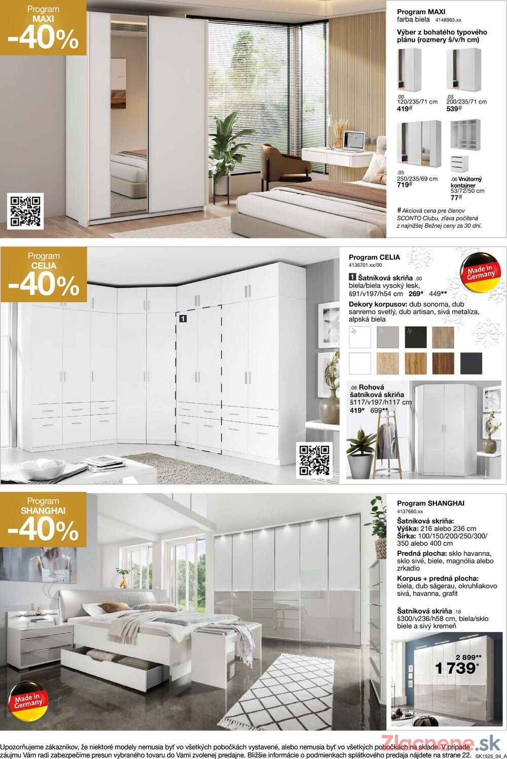 Leták SCONTO nábytok - Sconto nábytok od 26.11. do 21.12.2025 - strana 4 Leták SCONTO nábytok - Sconto nábytok od 26.11. do 21.12.2025 - strana 4