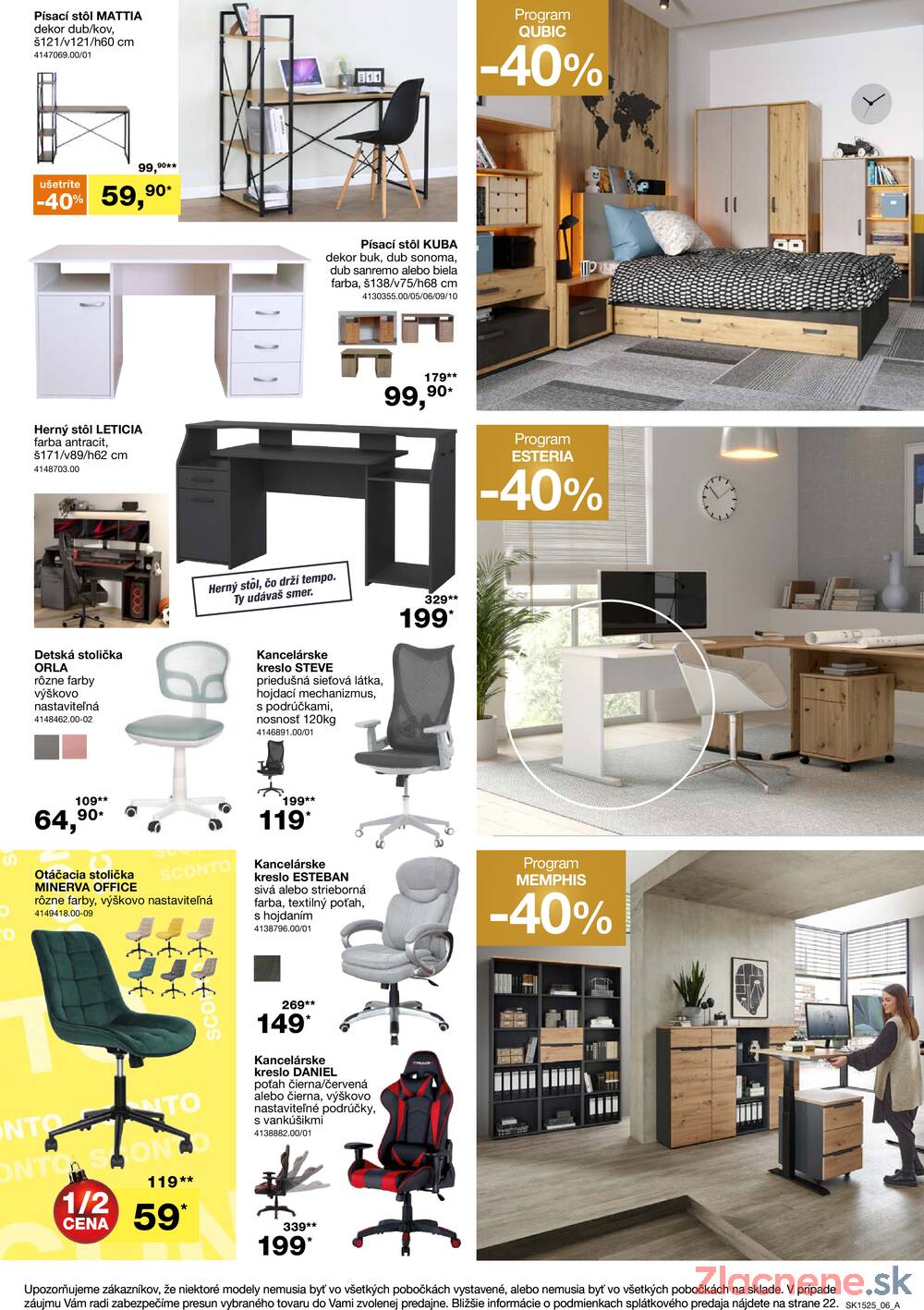 Leták SCONTO nábytok
platný do 21.12.2025 - strana 6