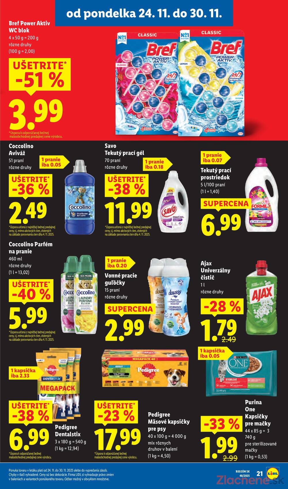 Leták Lidl
		  platný do 30.11.2025 - strana 23