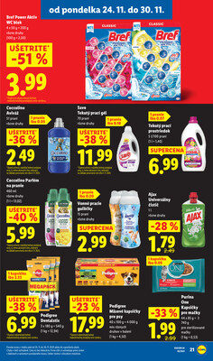 Leták Lidl
		  platný do 30.11.2025 - strana 23