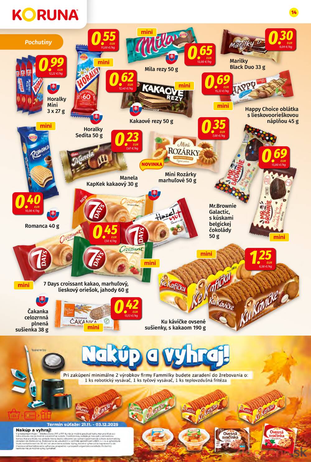 Leták KORUNA - KORUNA do 3.12. - strana 14 Leták KORUNA - KORUNA do 3.12. - strana 14