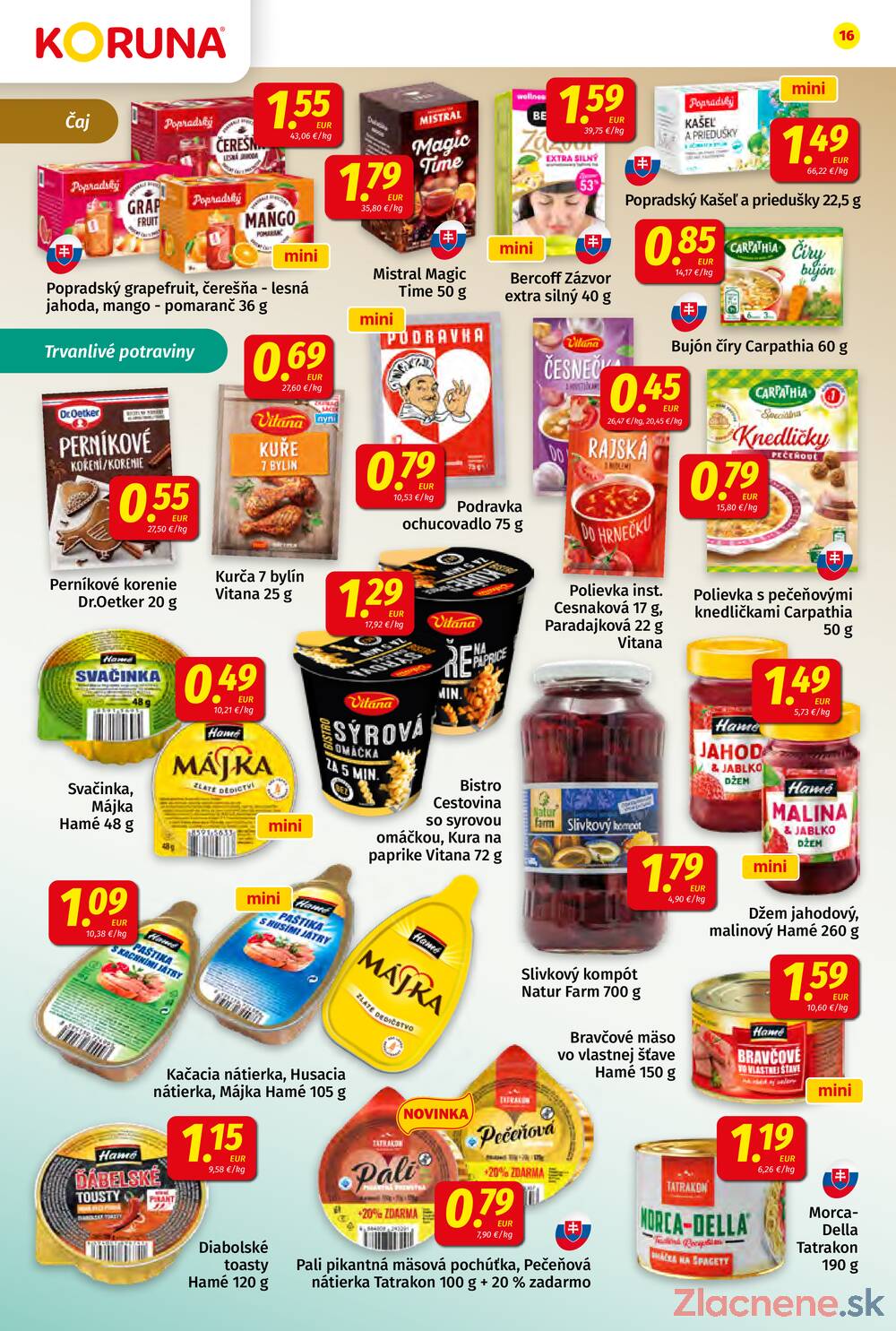 Leták KORUNA - KORUNA do 3.12. - strana 16