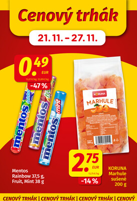 Leták KORUNA
platný do 3.12.2025 - strana 2