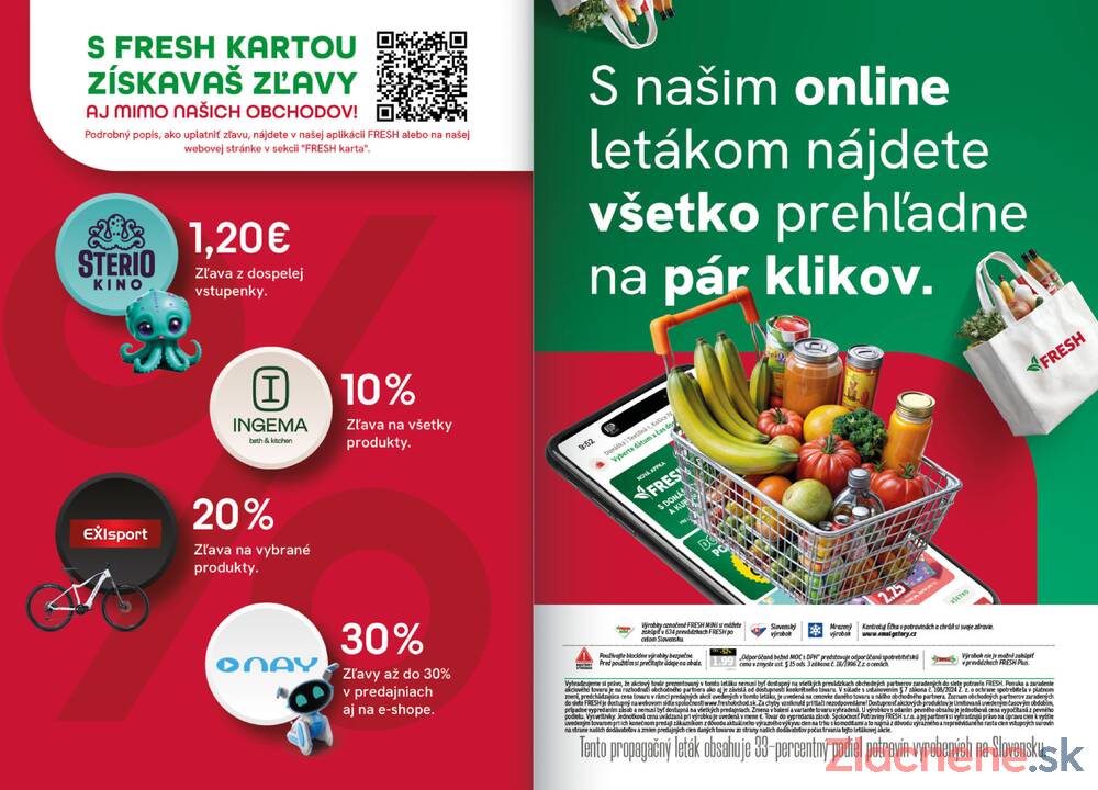 Leták Fresh
		  platný do 3.12.2025 - strana 34