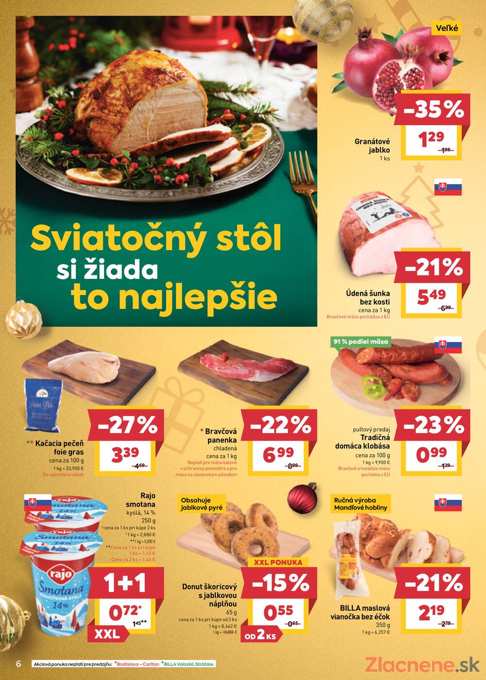 Leták Billa
platný do 2.12.2025 - strana 6