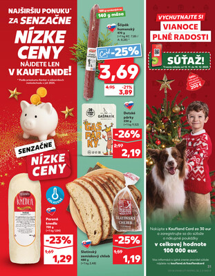 Kaufland 27.11. - 3.12. - Kaufland Brezno