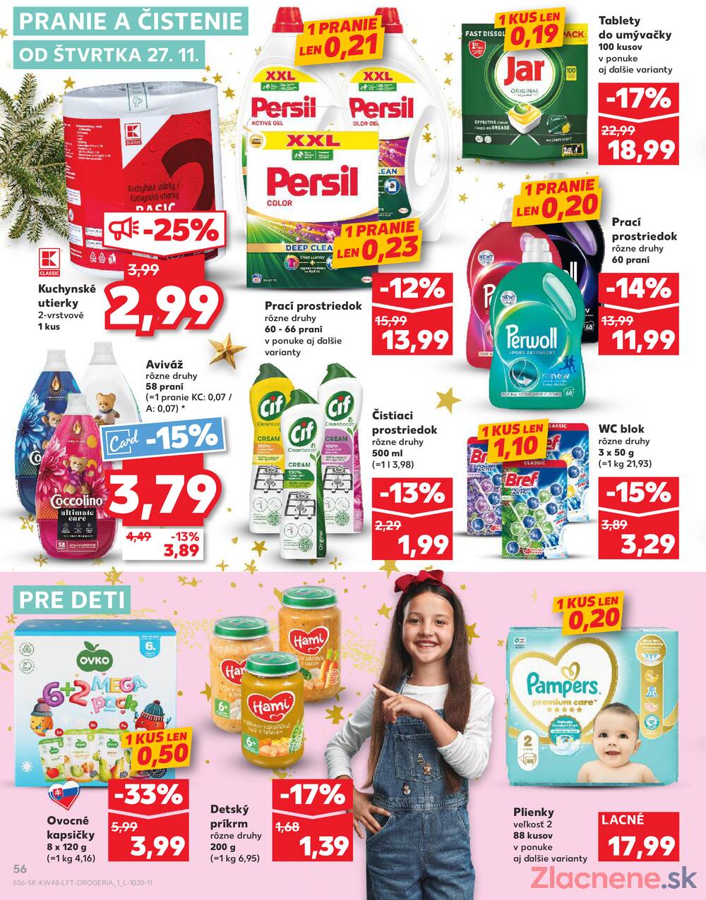 Leták Kaufland - Kaufland 27.11. - 3.12. - Kaufland Bardejov - strana 56