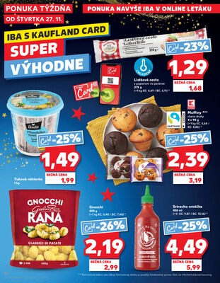 Kaufland 27.11. - 3.12. - Kaufland Bratislava - Petržalka