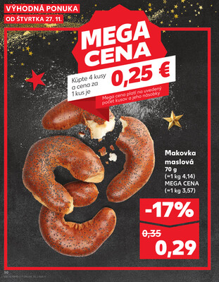 Kaufland 27.11. - 3.12. - Kaufland Bratislava - Petržalka