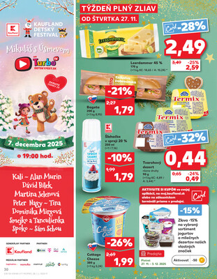 Kaufland 27.11. - 3.12. - Kaufland  Bratislava - Zahorska Bystrica