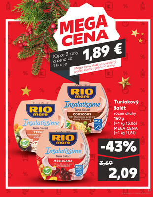 Kaufland 27.11. - 3.12. - Kaufland Topoľčany