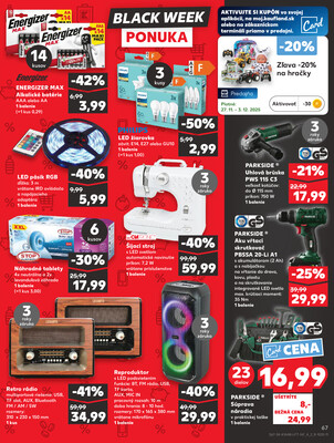 Kaufland 27.11. - 3.12. - Kaufland Košice - OC Galéria 