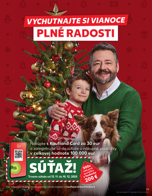 Leták Kaufland
platný do 3.12.2025 - strana 55
