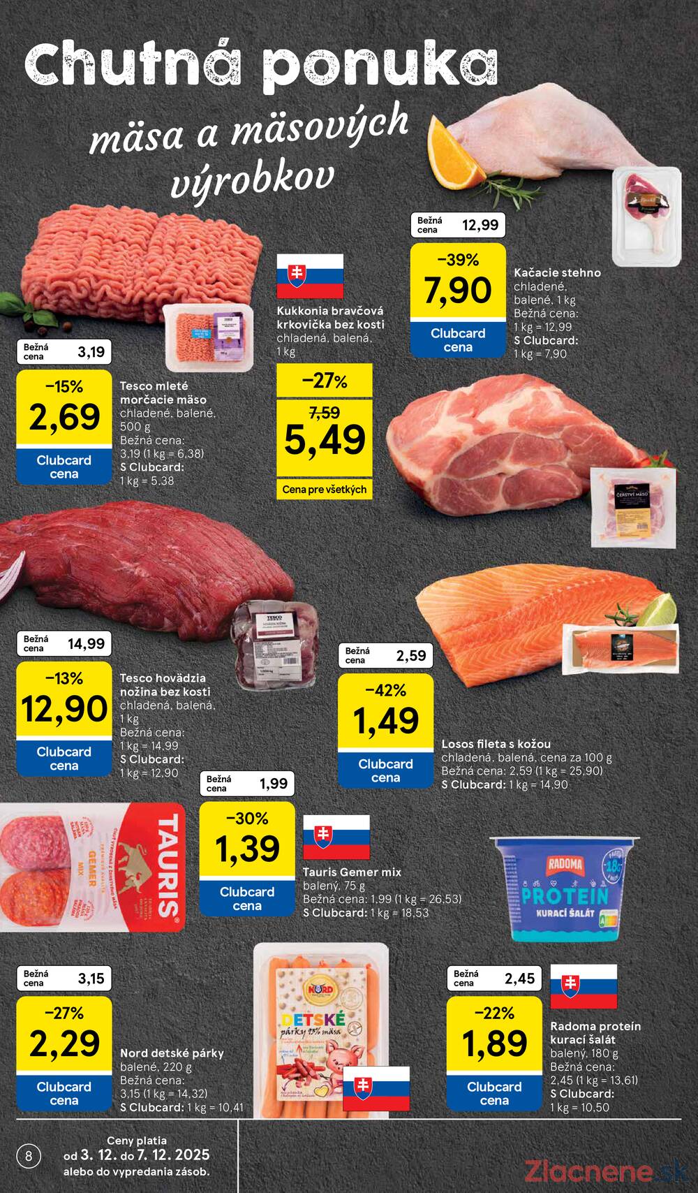 Leták Tesco
		  platný do 7.12.2025 - strana 8