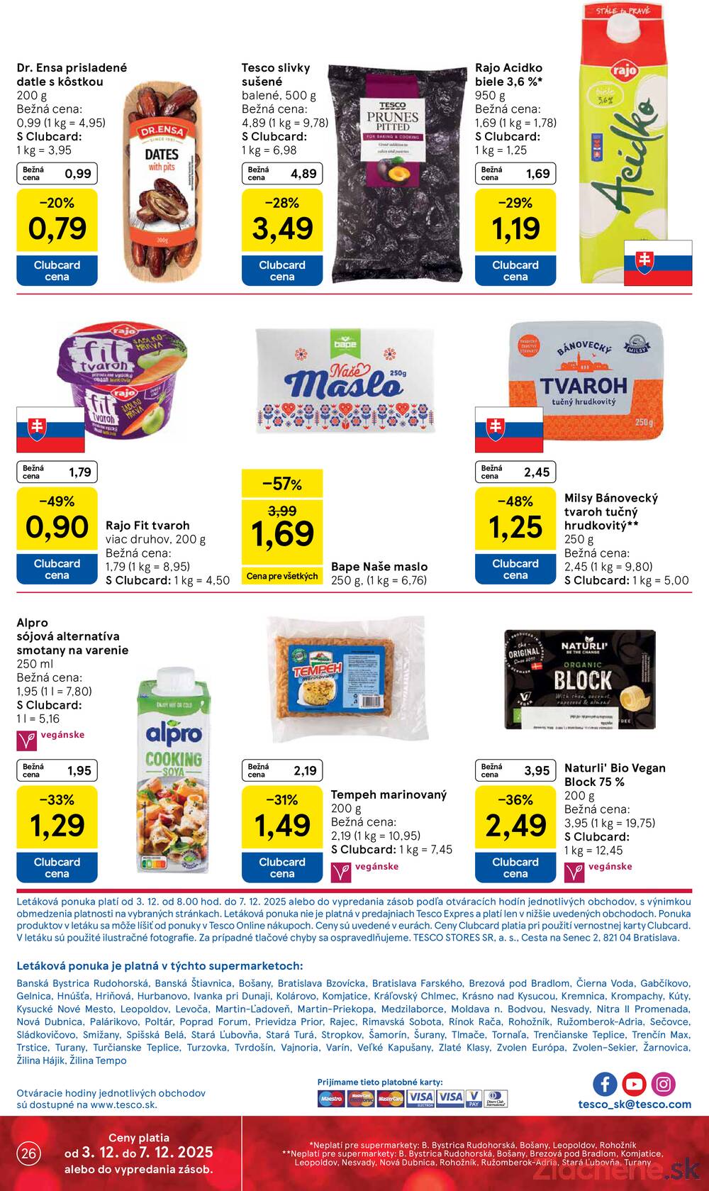 Leták Tesco
		  platný do 7.12.2025 - strana 26